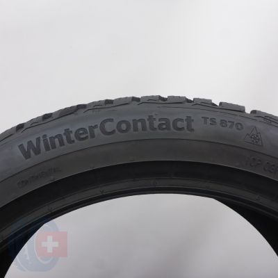 6. Opony 215/45 R17 4x CONTINENTAL 91V XL  WinterContact TS 870 Zimowe 2023 7,8-8,8mm