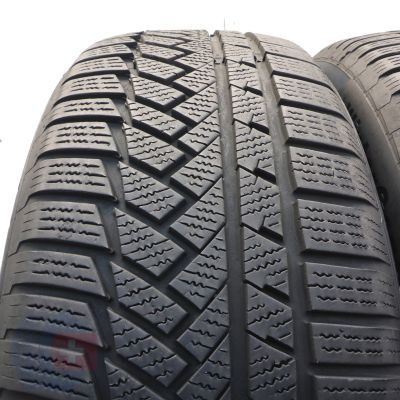 3. Opony 235/55 R19 2x CONTINENTAL 101T WinterContact TS850P Seal Zimowe 2022 Jak Nowe 7,2mm