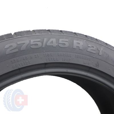 4. 2 x CONTINENTAL 275/45 R21 110V XL CrossContact Winter Zima 2019 Jak Nowe 7mm