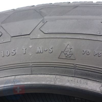 9. Opony 205/65 R16C 4x CONTINENTAL 107/105T VanContact Winter Zimowe 2021/22/24 8-9,5mm 