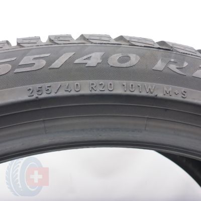 10. Opony 255/40 R20 4x PIRELLI 101W XL Winter Sottozero 3 T0 PNCS Zimowe 2023 6,5-6mm