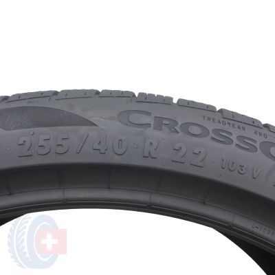 4. 1 x CONTINENTAL 255/40 R22 103V XL CrossContact NE0 M+S Lato 2021