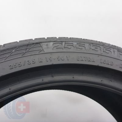 7. Opony 255/35 R19 2x CONTINENTAL 96Y XL ContiSportContact 5 RFT M0E Letnie 2021 6,8mm