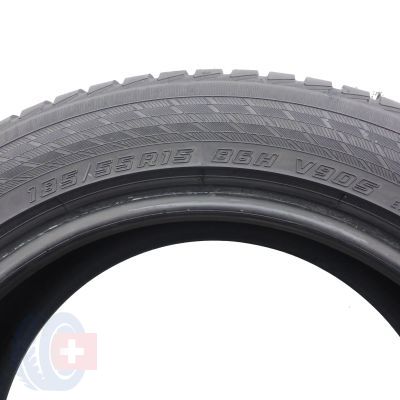 7. Opony 185/55 R15 4x YOKOHAMA 86H Wdrive V905 Zimowe 2015, 2016 6,9-8mm