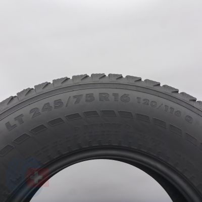 6. Opony 245/75 R16 2x NOKIAN 120/116Q Hakkapeliita LT2 KOLCE Zimowe 2018 9mm