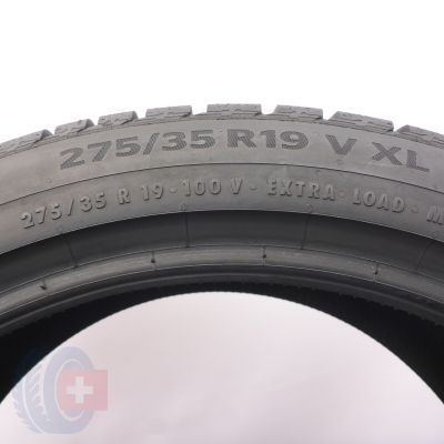 5. Opony 275/35 R19 2x CONTINENTAL 100V XL WinterContact TS860S Zimowe 2018 6mm 