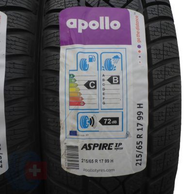 2. 4 x APOLLO 215/65 R17 99H Aspire XP Winter Zima 2019 Jak Nowe