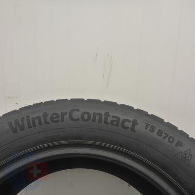8. Opony 235/55 R17 4x CONTINENTAL 103V XL WinterContact TS870P Zimowe 2021 6,8-7,5mm