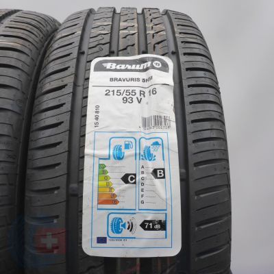 3. Opony 215/55 R16 2x BARUM 93V Bravuris 5 Letnie 2021