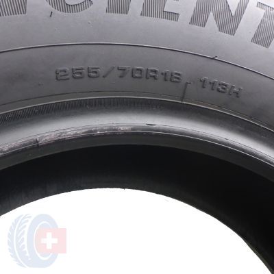 7. 4 x GOODYEAR 255/70 R18 113H EfficientGrip SUV 4x4 M+S Lato 6-7mm