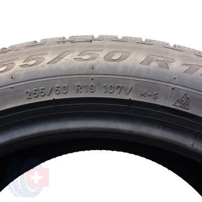 5. Opony 255/50 R19 2x PIRELLI 107V XL Scorpion Winter zimowe 6-6,4mm 2018
