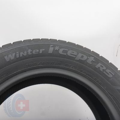 4. Opona 195/65 R15 1x HANKOOK 91Y Winter I cept RS Zimowa 2013 6,7mm