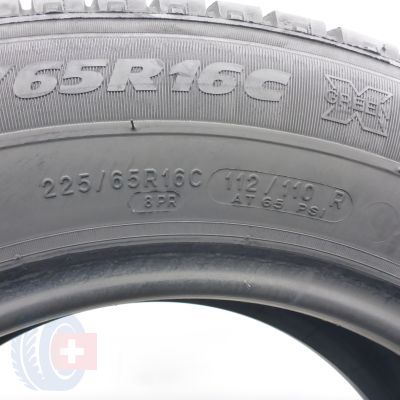 4. Opony 225/65 R16C 2x MICHELIN 112/110R Agilis + Letnie 2019 7,4-7,6mm
