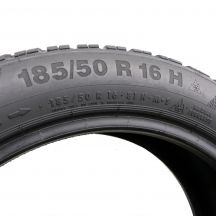 4. 2 x CONTINENTAL 185/50 R16 81H 6,2-6,8mm ContiWinterContact Ts850 Zima DOT16