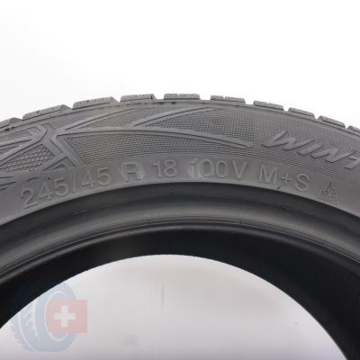 7.  Opony 245/45 R18 4x VREDESTEIN 100V XL Wintrac PRO Zimowe 2022/25 7,4-8mm