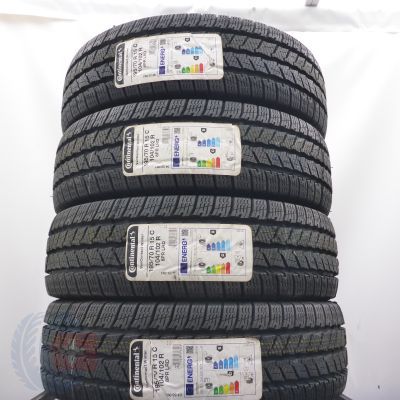 Opony 195/70 R15C 4x CONTINENTAL 104/102R VanContact Winter Zimowe 2021/22/23  