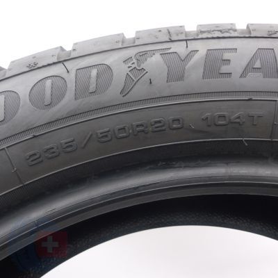 6. Opony 235/50 R20 4x GOODYEAR 104T XL UltraGrip Performance + Zimowe 2023, 2024 Jak Nowe 7,5-7,8mm