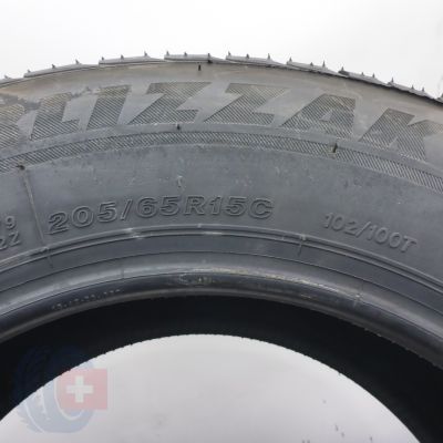6. Opony 205/65 R15C 2x BRIDGESTONE 102/100T Blizzak LM-32C Zimowe 2020