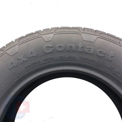 6. Opony 205/70 R15 4x CONTINENTAL 96T 4x4 Contact Letnie 2020 Nieużywane 