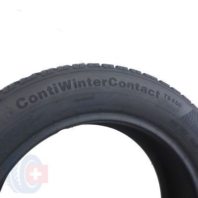6. 4 x CONTINENTAL 185/60 R15 84T ContiWinterContact TS 850 Zima 7-7.5mm