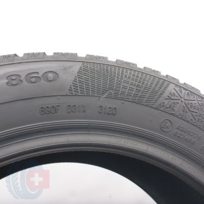 7. Opony 205/55 R16 2x CONTINENTAL 91T WinterContact TS860 Zimowe 2018, 2020 6,5-7mm