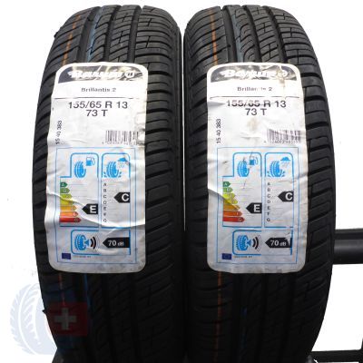 4. Opony 155/65 R13 4x BARUM 73T Brillantis 2 Letnie 2019 Jak Nowe Nieużywane