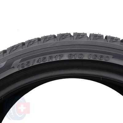 3. Opona 195/45 R17 1x YOKOHAMA 81Q Ice Guard iG60 Zimowa 2019 Jak Nowa Nieużywana
