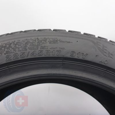 5. Opony 225/45 R17 2x BRIDGESTONE 91Y Turanza T005 A0 Letnie 2021 5,8mm