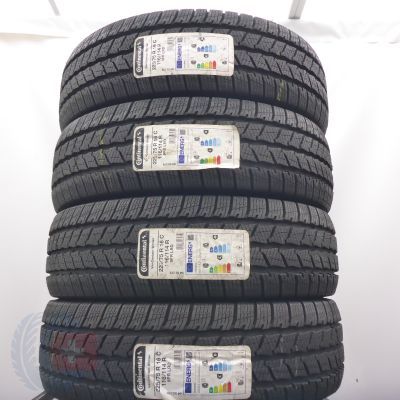 Opony 225/75 R16C 4x CONTINENTAL 116/114R VanContact Winter Zimowe 2022