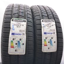 4. Opony 215/65 R16 4x CONTINENTAL 98H CrossContact LX Sport Letnie M+S 2022 Nieużywane 