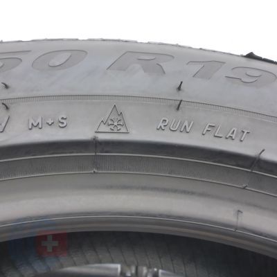 7. Opony 255/50 R19 2x PIRELLI 107V Scorpion Winter RFT BMW  Zimowe 2024 6,2-6,8mm