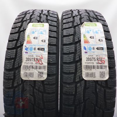 Opony 205/75 R16C 2x NOKIAN 113/111S WRC 3 Zimowe 2018/19  