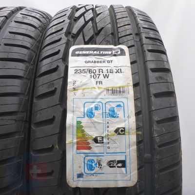 2. Opony 235/60 R18 4x GENERAL 107W XL Grabber GT M+S Letnie 2018