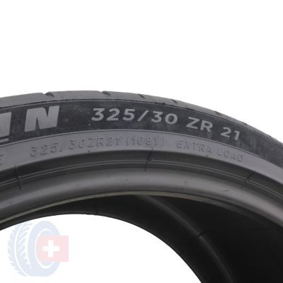 3. 1 x MICHELIN 325/30 ZR21 108Y XL Pilot Sport 4 S Lato 2020 6mm