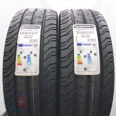 5. Opony 235/65 R16C 4x CONTINENTAL 115/113R ContiVanContact 200 Letnie 2018/21