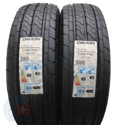 4. 4 x DAYTON 215/65 R16C 109/107R Van Lato 2018 Jak Nowe Nieużywane 