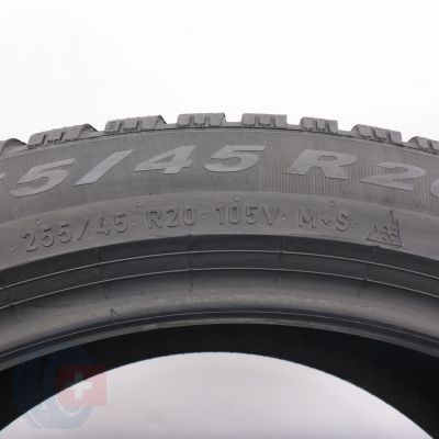 5. Opony 255/45 R20 2x PIRELLI 105V XL Winter 2 Scorpion Zimowe 2022 7-7,2mm