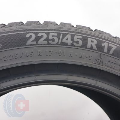6. Opony 225/45 R17 4x SEMPERIT 91H Speed-Grip 5 Zimowe 2024/25 8,2-7,5mm 