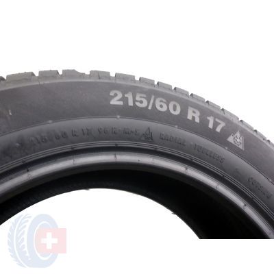 7. 4 x CONTINENTAL  215/60 R17 96H ContiWinterContact TS 830 P M0 Zima 2017 