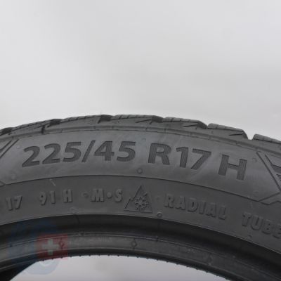 7. Opony 225/45 R17 4x BARUM 91H Polaris 5 Zimowe 2023 6,8-8,2mm