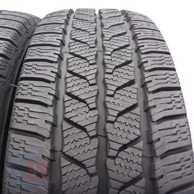 2. Opony 205/65 R16C 2x CONTINENTAL 107/105T VanContact Winter Zimowe 2022 9,8-9,6mm