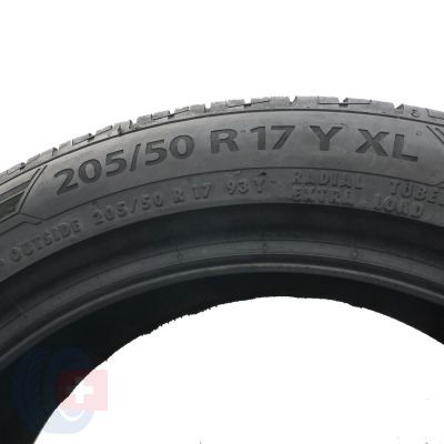 4. Opony 205/50 R17 2x BARUM 93Y XL Bravuris 5HM Letnie 2022 Jak Nowa 7,8-8mm