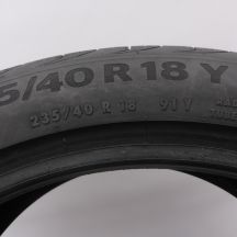 4. Opony 235/40 R18 2x CONTINENTAL 91Y PremiumContact 6 Letnie 2018 6,2-6,5mm