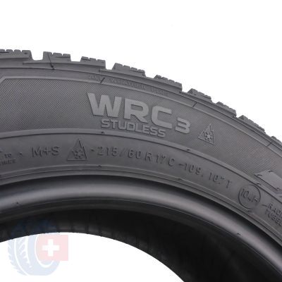 5. 2 x NOKIAN 215/60 R17 C 109/107T WRC 3 Zima 8-7.5mm