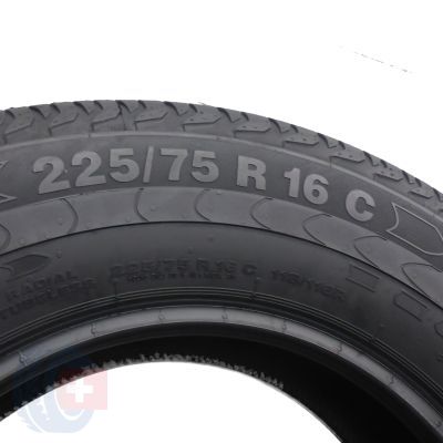 4. 2 x CONTINENTAL 225/75 R16 C 118/116R Vanco 2 Lato 7.2mm
