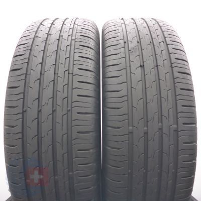 4. Opony 205/60 R16 4x CONTINENTAL 92H EcoContact6 Letnie 2023 6-6,3mm