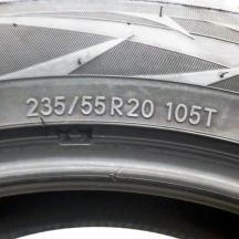 6. 2 x TOYO 235/55 R20 105T XL 8mm Observe G3-ICE Zima