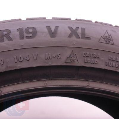 8. Opony 255/45 R19 2x CONTINENTAL 104V XL WinterContact TS 870 P Zimowe 2024 7,8-8mm