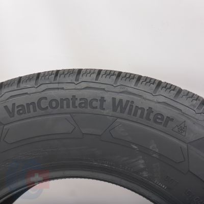 6. Opony 225/75 R16C 2x CONTINENTAL 116/114R VanContact Winter Zimowe 2022 Nieużywane