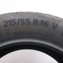 6. Opony 215/55 R16 2x CONTINENTAL 93V EcoContact 6 Letnie 2021 